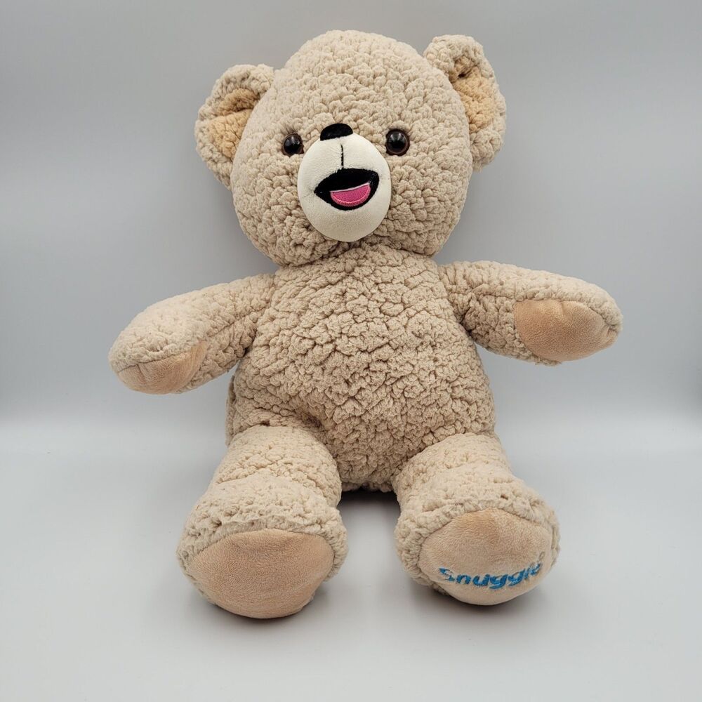 Snuggle Fabric Softener Bear Plush 15" Sherpa Vintage Teddy New England Toy